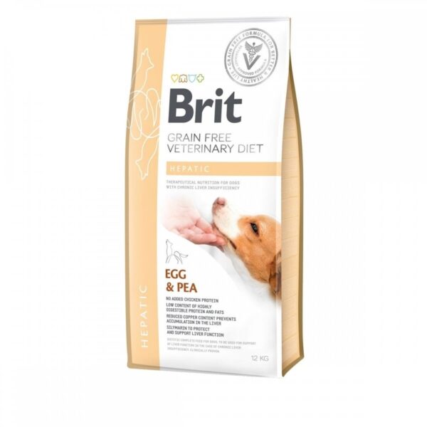 Brit Veterinary Diet Dog Hepatic Grain Free (12 kg)