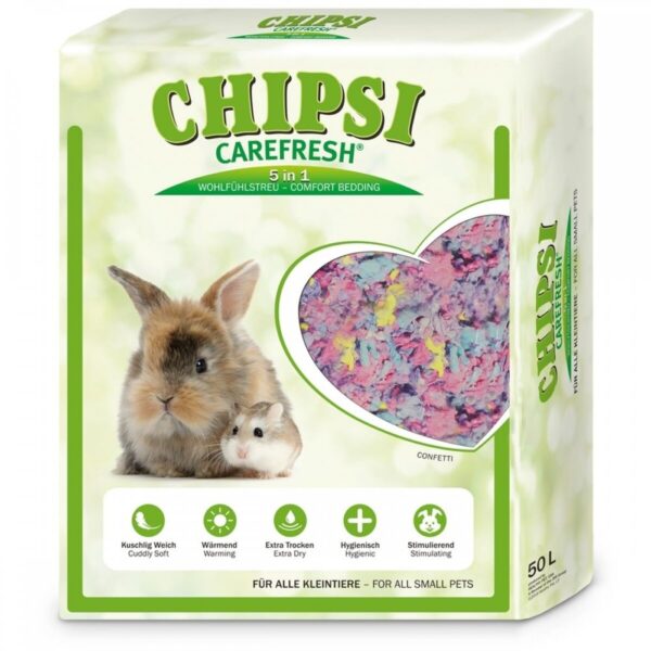 CareFresh Konfetti burstrø (50 L / 5 kg)