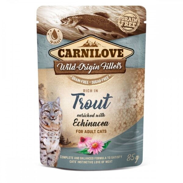 Carnilove Cat Adult Trout & Echinacea 85 g