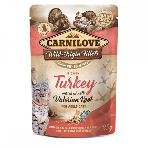 Carnilove Cat Adult Turkey & Valerian 85 g