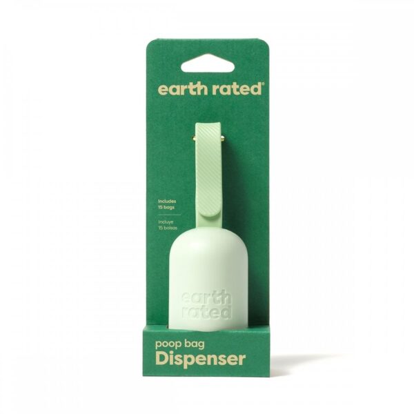 Earth Rated Hundeposeholder med 15 pkt Uparfymerte Hundeposer