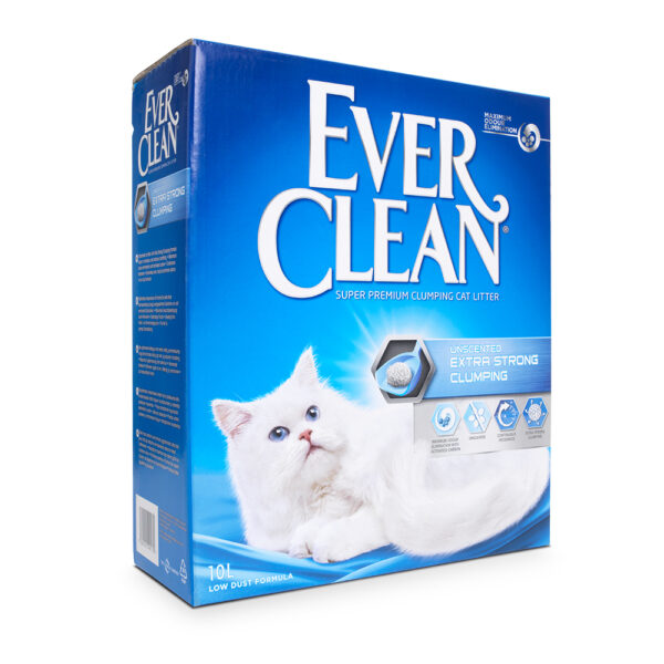 Ever Clean® Extra Strong Klumpsand - Uten duft - 10l