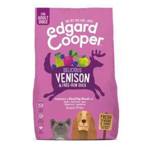 Edgard & Cooper Dog Grain Free Hjort & And (2