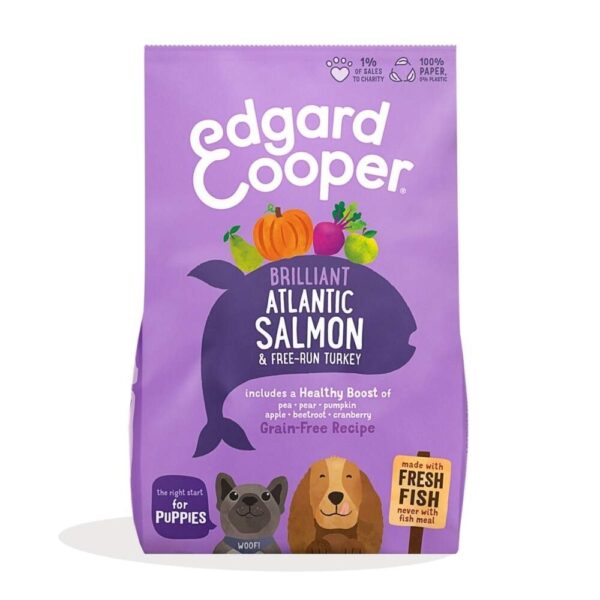 Edgard & Cooper Puppy Salmon & Turkey (7 kg)