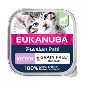 Eukanuba Cat Grain Free Kitten Lamb 85 g