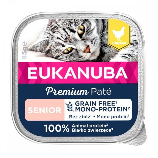 Eukanuba Cat Grain Free Senior Chicken 85 g