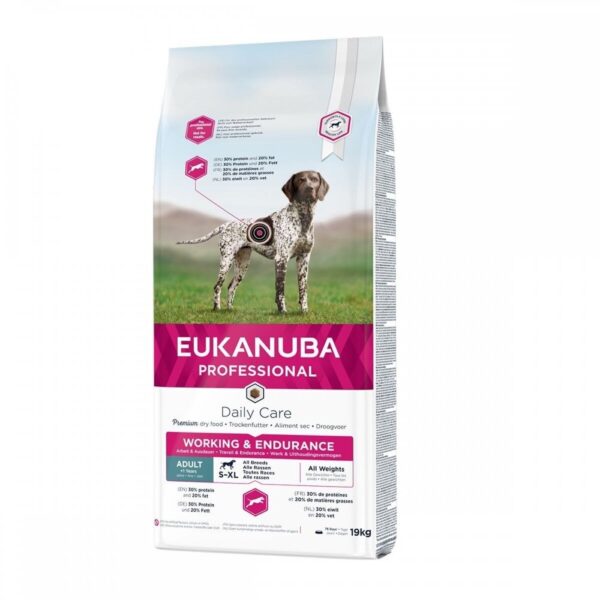 Eukanuba Dog Daily Care Adult Working & Endurance (19 kg)