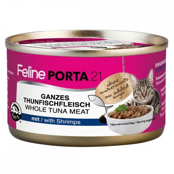 Feline Porta 21 Tunfisk og Reke (90 g)