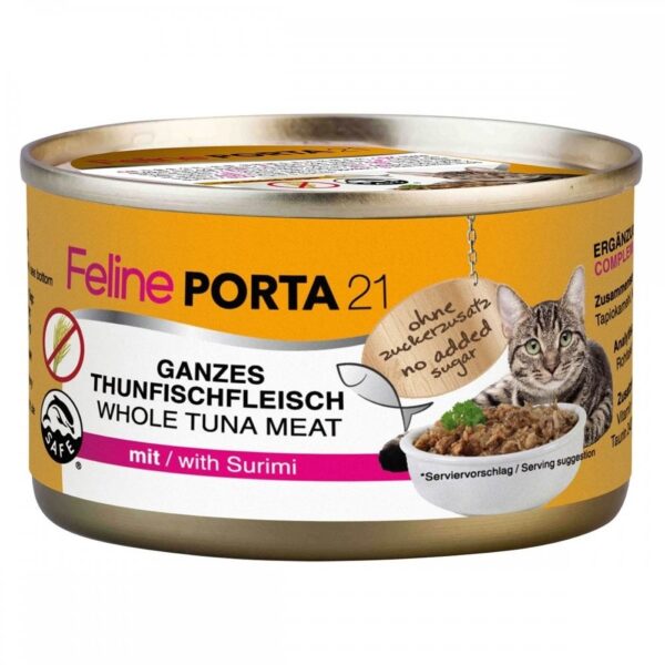 Feline Porta 21 Tunfisk og Krabbe (90 g)