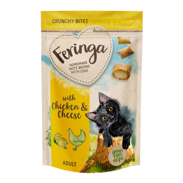 Feringa Crunchy Bites Kylling & Ost - 3 x 30 g