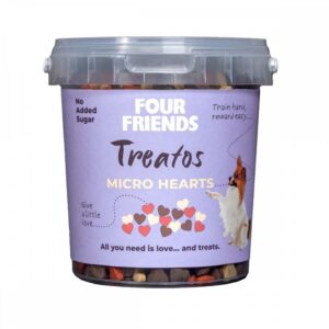 Four Friends Treatos Miniature Hearts 500 g