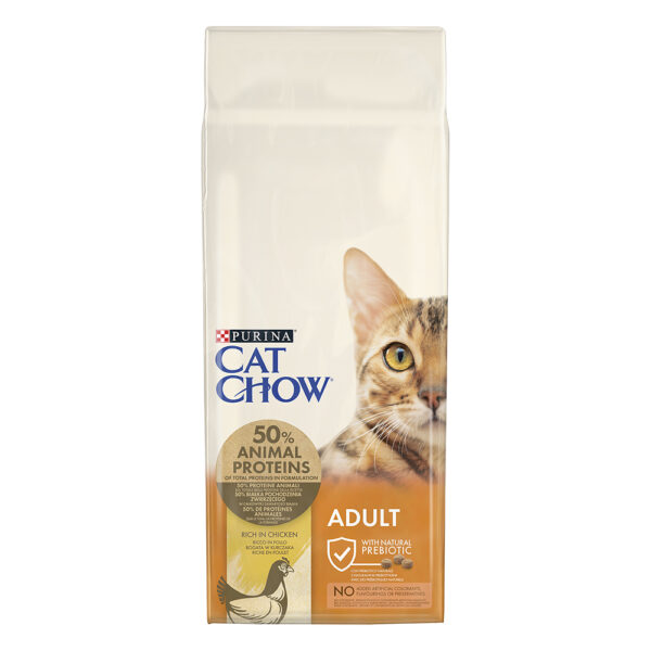 Cat Chow Adult kylling & kalkun - 15 kg