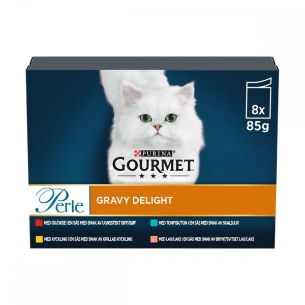 Gourmet Perle Gravy Delight 8x85 g