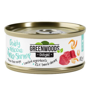 Greenwoods Delight tunfiskfilet med reker 6 x 70 g