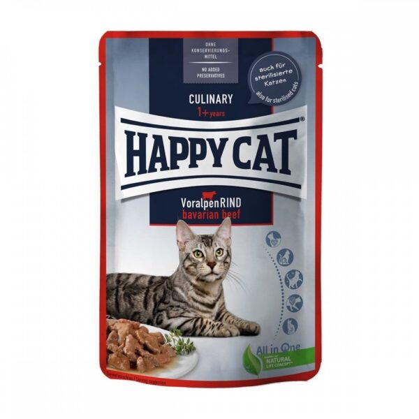 Happy Cat Culinary Bavarian Beef 85 g