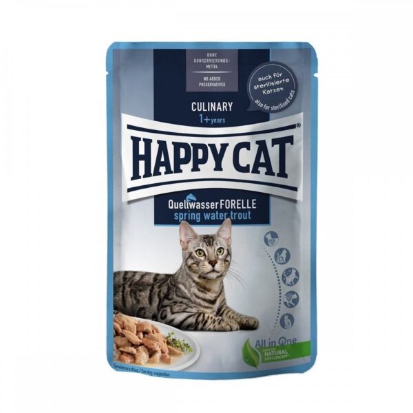 Happy Cat Culinary Springwat Trout 85 g