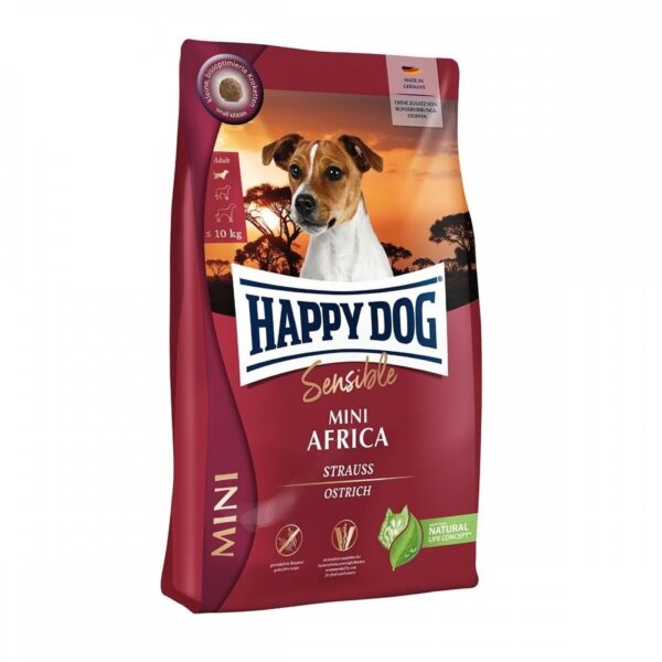 Happy Dog Sensitive Mini Grain Free Africa 4 kg