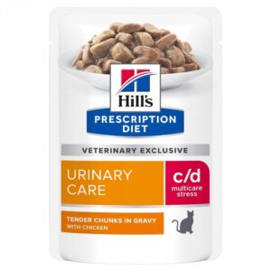 Hill's Prescription Diet Feline c/d Urinary Care Stress Chicken 12x85 g