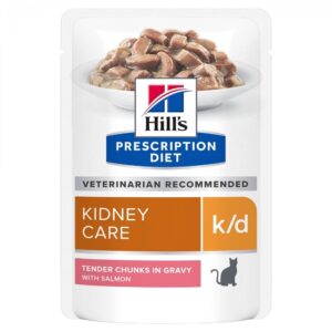 Hill's Prescription Diet Feline k/d Kidney Care Salmon 12x85 g