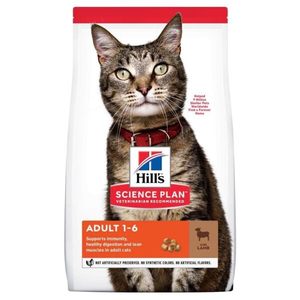 Hill's Science Plan Cat Adult Lamb (10 kg)