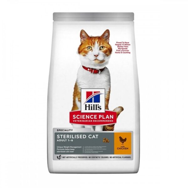 Hill's Science Plan Cat Adult Sterilised Chicken (7 kg)