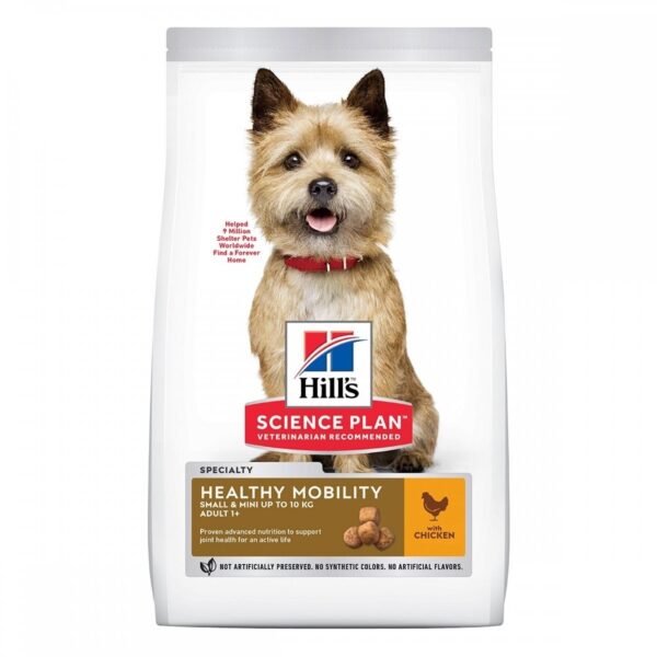 Hill's Science Plan Dog Adult Healthy Mobility Small & Mini Chicken (1