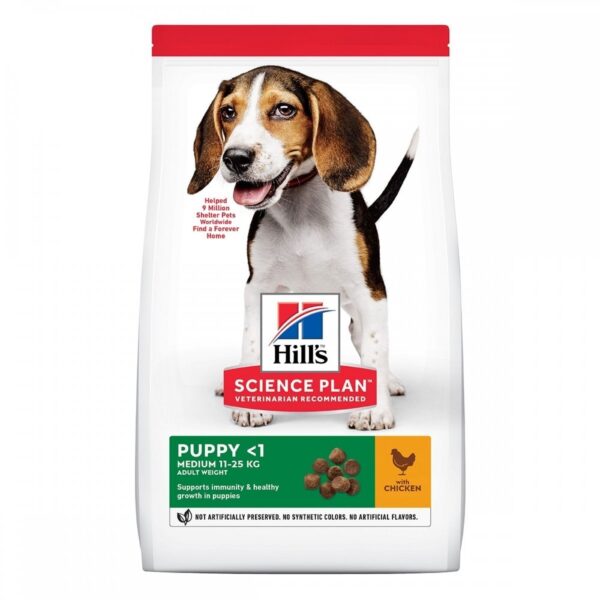 Hill's Science Plan Puppy Medium Chicken (14 kg)