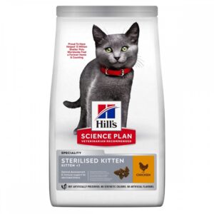 Hill's Science Plan Kitten Sterilised Chicken (1