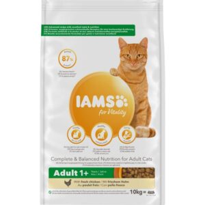 Iams for Vitality Cat Adult Chicken (10 kg)