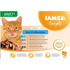 Iams Delights in jelly Multipack Sea Collection 12x85 g