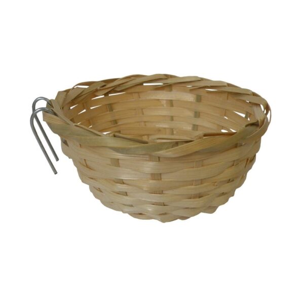 Tyrol Rattan Flettet Fuglerede 10x5 cm