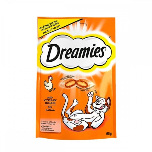 Dreamies Kylling 60 g