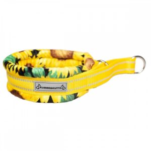 Kusse&Kutta Hundhalsband Bred Modell Solsikke (10)