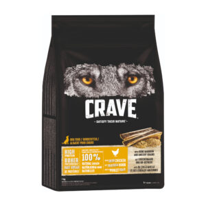 Crave kylling med beinmarg & urkorn - 7 kg