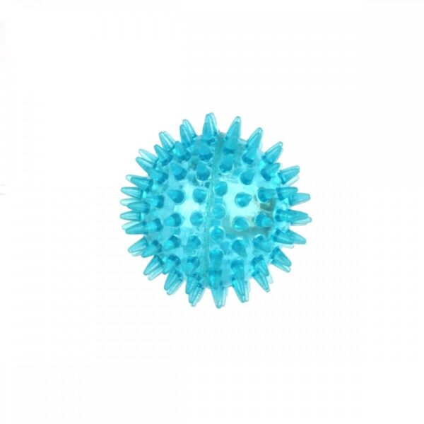 Little&Bigger TPR Spiky Ball med Led Blå 6 cm