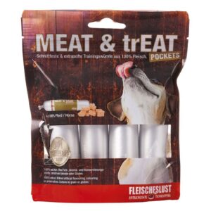 MEAT & trEAT-Pockets Horse 4 x 40 g