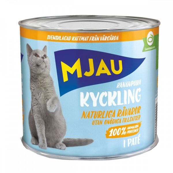 Mjau Paté med kylling 635 g