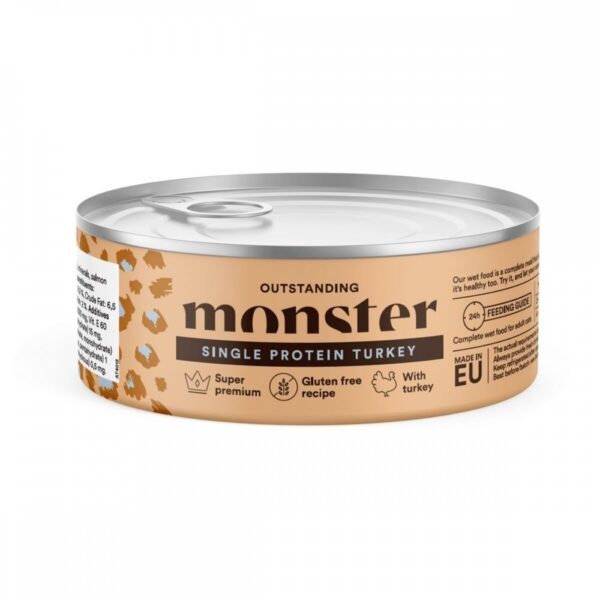 Monster Cat Adult Single Protein Turkey 100 g