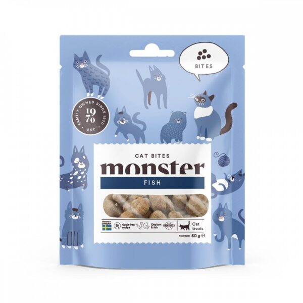 Monster Cat Bites Fish 50 g