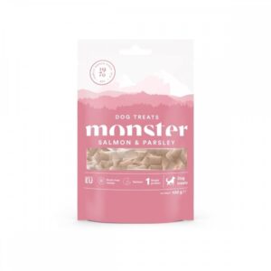 Monster Dog Treats Salmon & Parsley 100 g