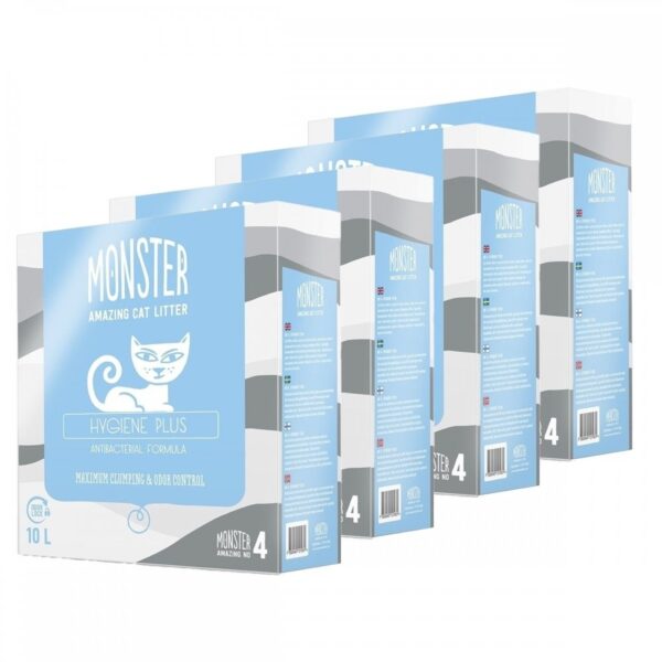 Monster Hygiene Plus 4 x 10L