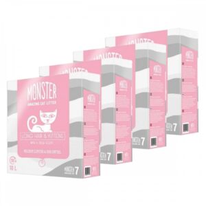 Monster Long Hair & Kitten Scented 4 x 10L