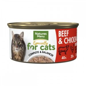 Natures Menu Cat Adult Storfe & Kylling 85 g