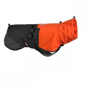 Non-Stop Dogwear Fjord Regnjakke Svart/Oransje (24 cm)