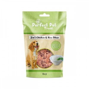 Perfect Pet 2-in-1 Chicken & Rice Bites 80 g