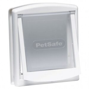 Petsafe Staywell Katteluke 715 Hvit (L)