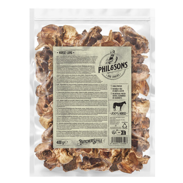 Phil & Sons Hestelunge - 400 g