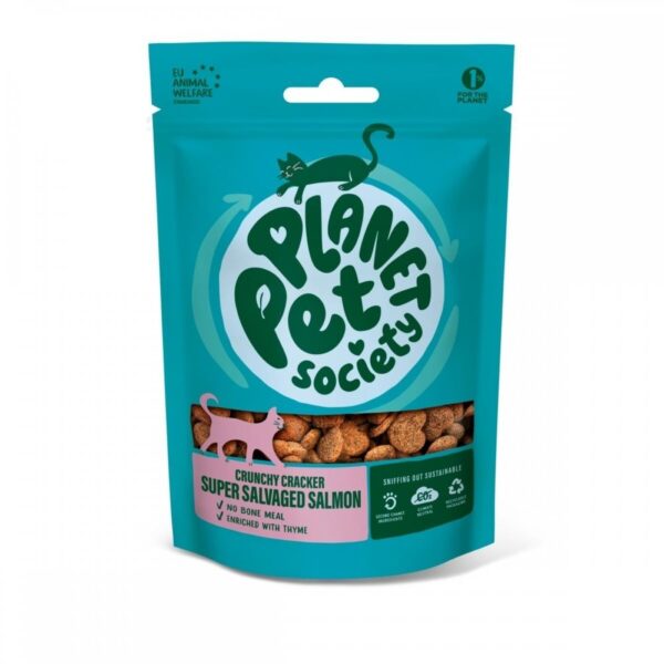 Planet Pet Society Cat Cracker Laks 50 g