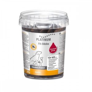 Platinum Fit Sticks Hundegodteri Kylling og Kanin 300 g