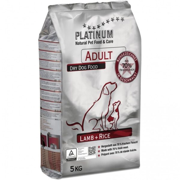 Platinum Adult Lam og RIs (5 kg)